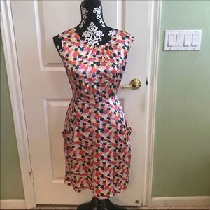 Tulle Paint Splatter  Dress W Pockets